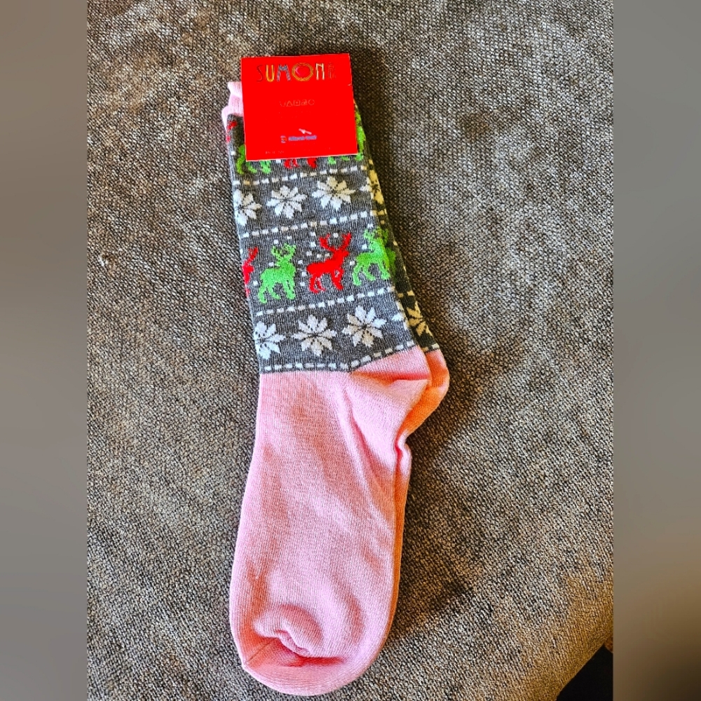 Sumona Women's Christmas socks